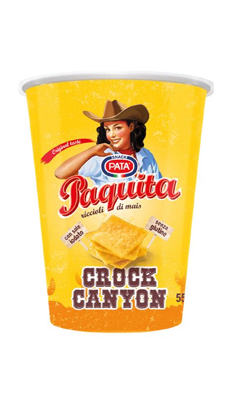 Paquita Crock Canyon – PATA Snack – Patatine e snack