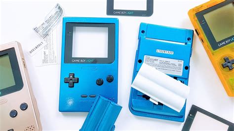 Replacement GameBoy Light Parts! - YouTube