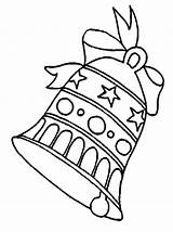 Christmas Bell Free coloring Page  Download Print Or Color Online For sketch template