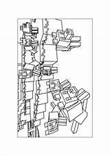 Minecraft Creeper Coloring Pages  Nation sketch template