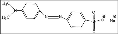 The chemical structure of methyl orange | Download Scientific Diagram