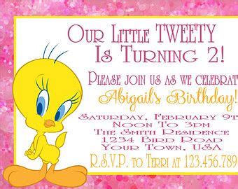 Tweety Bird Baby Shower Invitations - Baby Shower Invitations