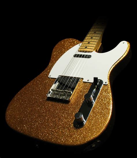 Peças Fender Telecaster, ESP Corpo, Fender Neck, faísca do ouro - bonita mas assim ainda não ...