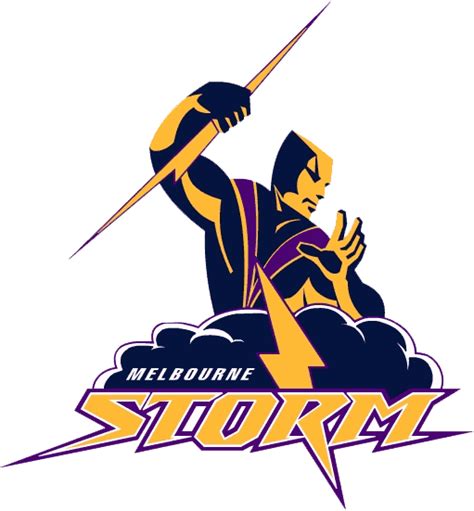 Melbourne Storm Primary Logo - National Rugby League (NRL) - Chris Creamer's Sports Logos Page ...