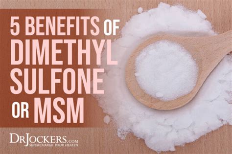 Dimethyl Sulfone (MSM): Top 5 Benefits & Uses - DrJockers.com