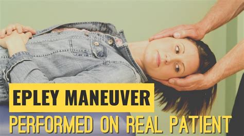 Epley Maneuver Patient Handout for BPPV - easybuch.com