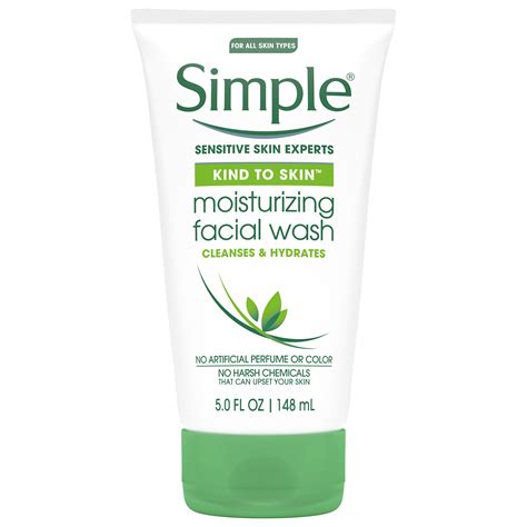 Simple Kind to Skin Moisturizing Facial Wash, 5 oz - Walmart.com