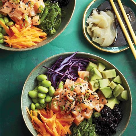 Salmon poke bowl - Chatelaine