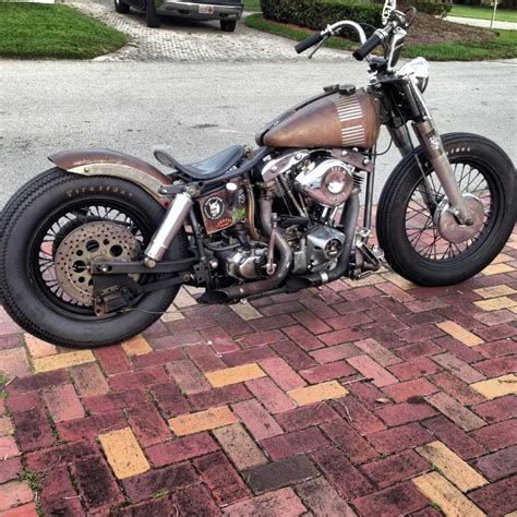 Shovelhead | Harley bobber, Bobber bikes, Shovelhead