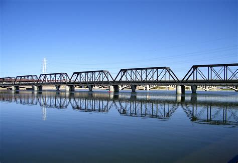 Tempe Town Lake Train Bridge | Down By The Station | Pinterest | Bridge and Lakes