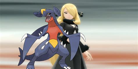 Pokemon Brilliant Diamond and Shining Pearl: Cynthia's Garchomp ...