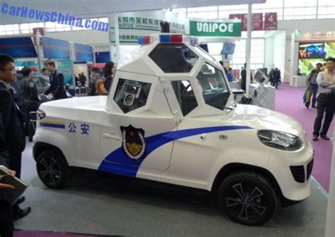 Chinese Company Has Developed Armored Electric Police Car - CleanTechnica