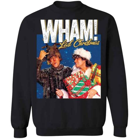 George Michael Wham Last Christmas Sweater 2022