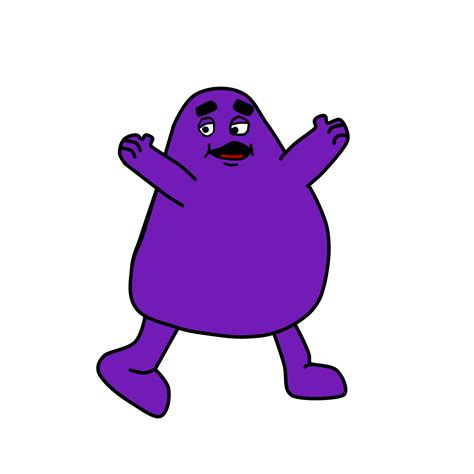 Weird Grimace Drawing by CringeArtWork on DeviantArt