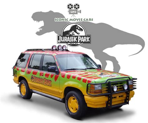 Iconic Movie Cars - Jurassic Park Vehicles - iBAV