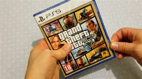 First GTA 5 Physical PS5 Disc Unboxing: No Map & Manuals