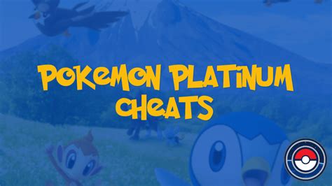 Pokemon Platinum Cheats | PokeIndex