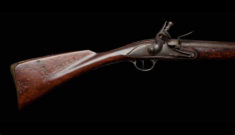 American Musket | Museum of the American Revolution. "The tradesman who engraved this flintlock ...