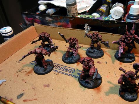 Project log, Khorne Berzerkers detachment - Wargaming Hub