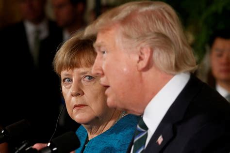 White House denies that Trump gave Merkel a $374 billion NATO bill ...