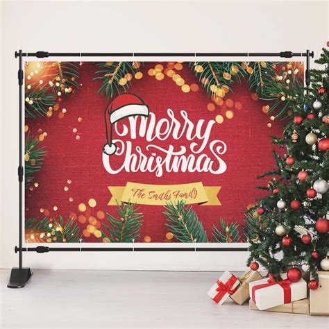 Explore the Best Christmas Backdrop Ideas for 2022 | Blog | Square Signs