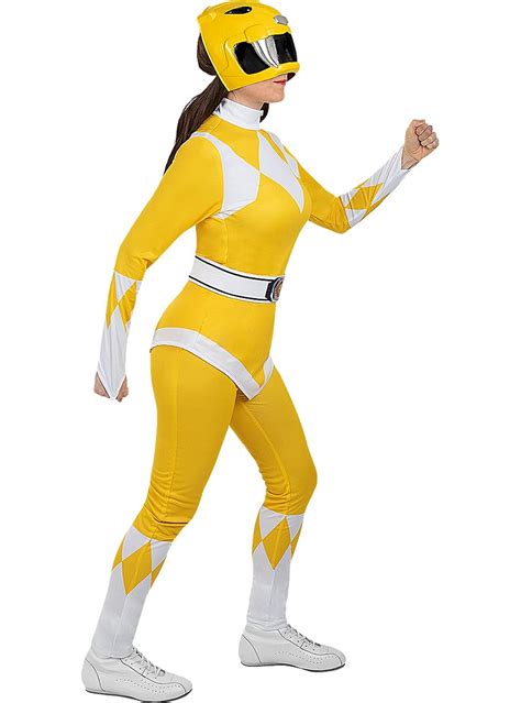 Yellow Power Ranger Costume | Funidelia