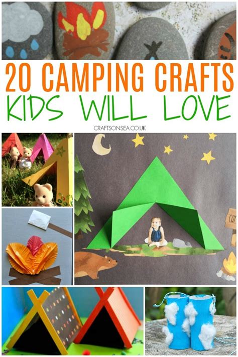 Camping Crafts For Kids: Fun Ideas You'll Love To Make - Crafts on Sea