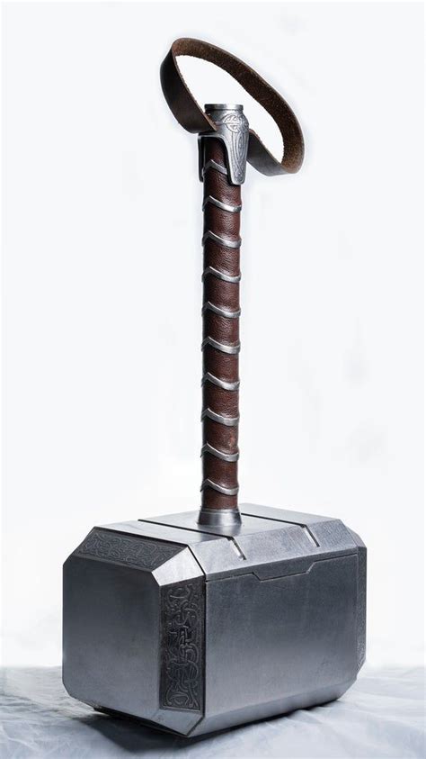 Thor's Hammer Mjolnir Replica From Thor: the Dark - Etsy | Thor hammer tattoo, Thors hammer, Mjolnir