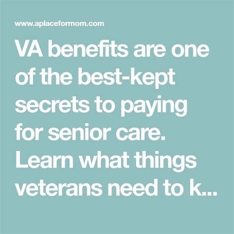 Guide to VA Long-Term Care Benefits | Senior care, Va benefits, Aging parents