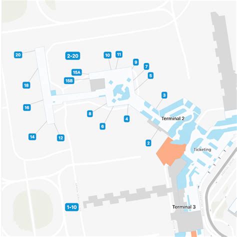 Melbourne Airport Terminal 2 Map & Guide