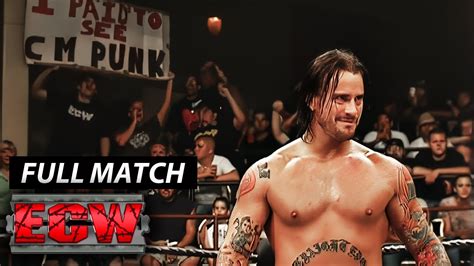 CM Punk's ECW Debut - CM Punk vs Justin Credible WWE ECW Aug. 1, 2006 ...