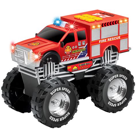 Buy Liberty Imports Motorized Mighty Monster Truck Toy Kids, Electric ...