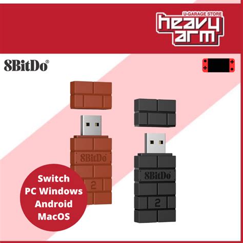 Switch 8BitDo Wireless USB Adapter (Official) * Genuine * – HeavyArm Store