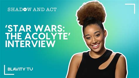 'Star Wars: The Acolyte' Interview with Amandla Stenberg - YouTube