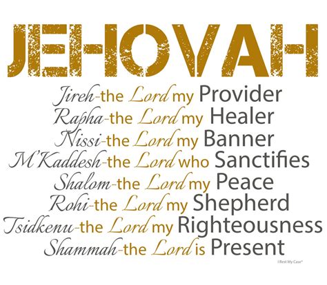 Jehovah Names of God Pillowcase - Etsy