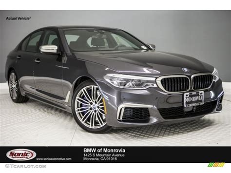 2018 Dark Graphite Metallic BMW 5 Series M550i xDrive Sedan #121245552 | GTCarLot.com - Car ...