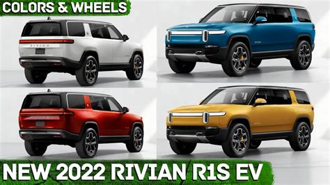 New 2022 Rivian R1S - Colors & Wheels | CARS&NEWS - YouTube