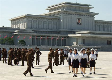 Kim Il Sung Mausoleum | It almost seems like all North Korea… | Flickr