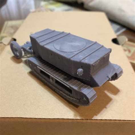 STL file Little Willie Tank 1:35 Scale Model 🪖・3D printable model to ...