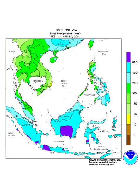 CPC - Monitoring and Data: Regional Climate Maps - Asia