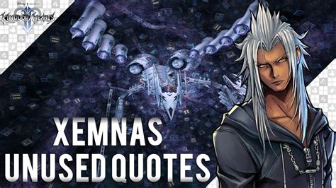 Kingdom Hearts II - Xemnas unused quotes - YouTube