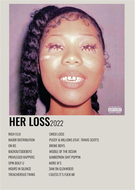 HER LOSS - DRAKE, 21 SAVAGE | Music cover photos, Music album cover ...