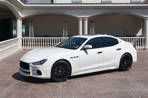 Maserati Ghibli White Forgiato Freddo-M Wheel | Wheel Front