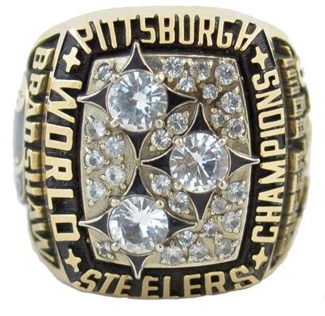 1978 Pittsburgh Steelers Super Bowl Ring | Super bowl rings, Steelers ...