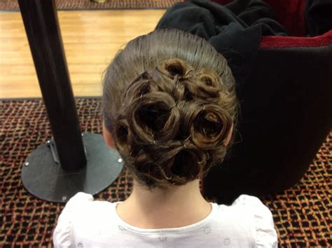 Juvenile ballroom competition hair. | Ballroom competition hair, Competition hair, Ballroom ...