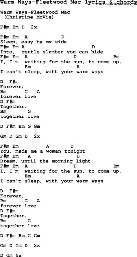 Dreams Fleetwood Mac Chords - Sheet and Chords Collection