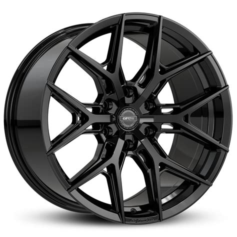 GT FORM GFS1 GLOSS BLACK 22X10.5 6X139.7 WHEEL ONLY - CNC Wheels