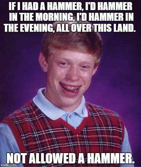 Bad Luck Brian Meme - Imgflip