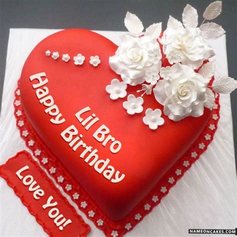 Happy Birthday lil bro Cake Images