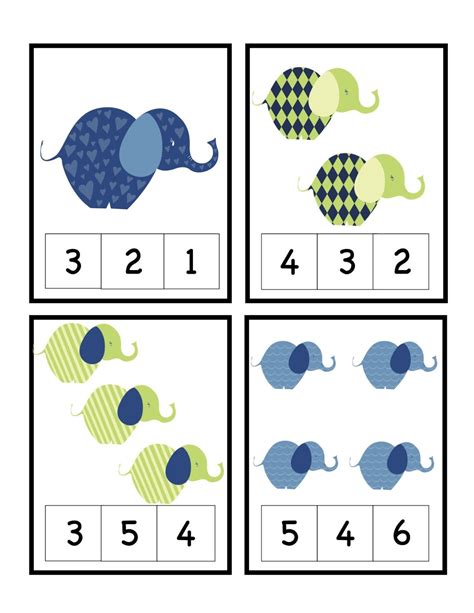 Preschool Printables - additional numbers available. Laminate, cut in 1 ...